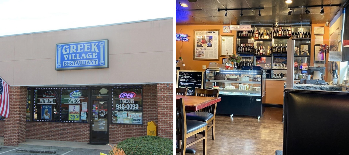 Greek Village Restaurant Menu